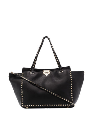 VALENTINO GARAVANI Stylish 2024 Black Tote Bag for Women