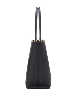 VALENTINO GARAVANI Elegant Rockstud Leather Tote