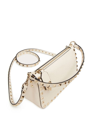 VALENTINO GARAVANI Small Studded Calfskin Crossbody Bag