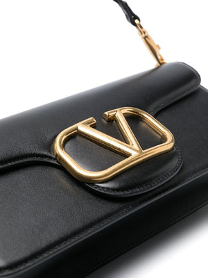 VALENTINO GARAVANI LOCÒ LEATHER SHOULDER Handbag