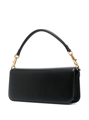 VALENTINO GARAVANI Elegant Black Leather Mini Shoulder Bag