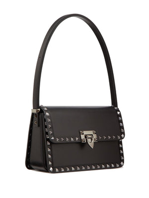 VALENTINO GARAVANI Modern and Elegant Black Shoulder Bag for Women - 2024 Collection