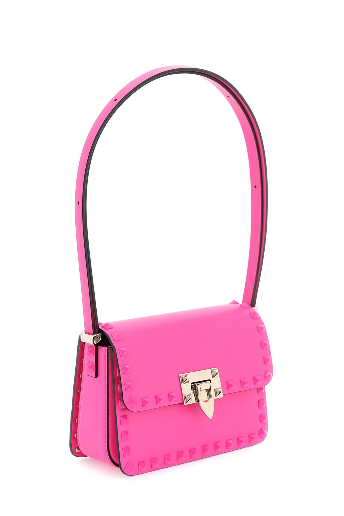 Fuchsia Rockstud23 肩掛けハンドバッグ for Women - FW23