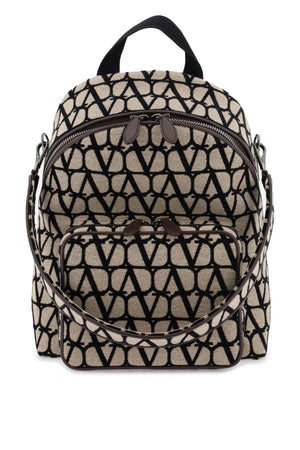 Beige Iconic Backpack for Men