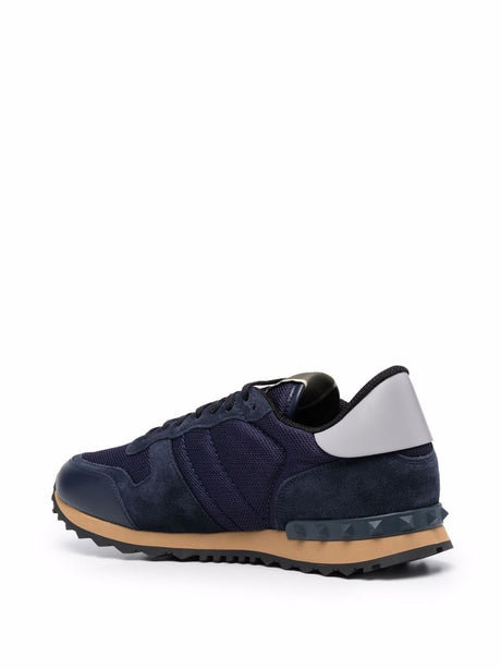 VALENTINO GARAVANI Blue Men's Sneakers for 2024 Season