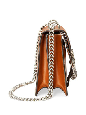 Harn Brown Dionysus Small Shoulder Handbag for Women - FW22