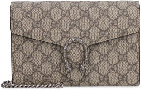 GUCCI Mini Wallet on Chain with Tiger Head Buckle