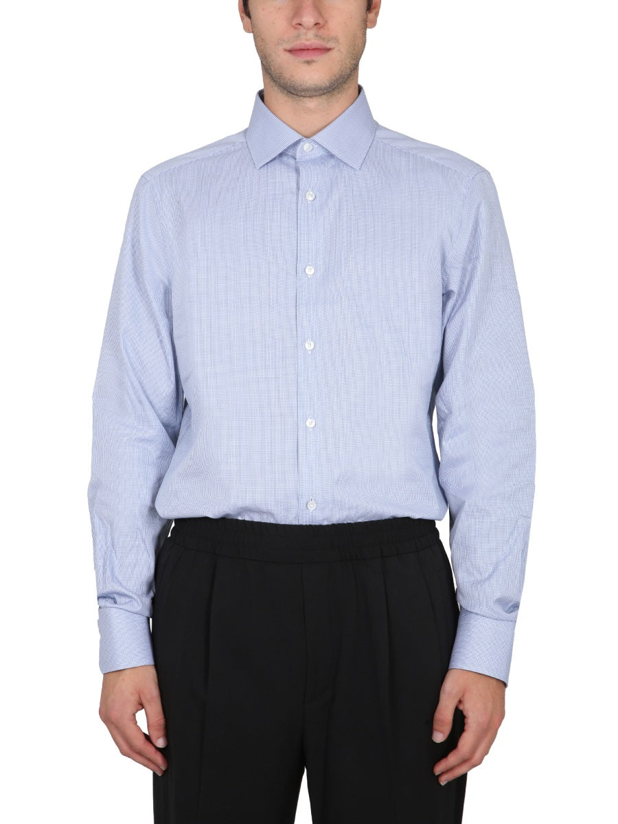 ZEGNA Classic Men’s Shirt with Classic Collar