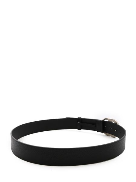 GUCCI Classic Leather Belt with Double G Buckle for Men