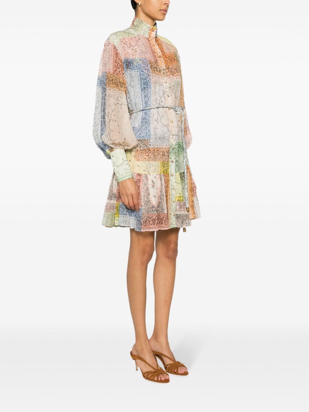 ZIMMERMANN Chic Lantern Mini Dress for Women - Spring/Summer 2024