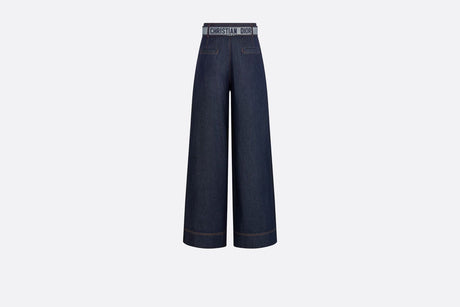 DIOR SS24 Women's Blue Denim Pants
