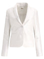 F.IT Mini Satin Single-Breasted Blazer for Women