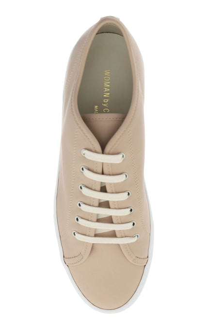 COMMON PROJECTS Tournament Low Super Sneakers in Pink Leather - SS23 Collection