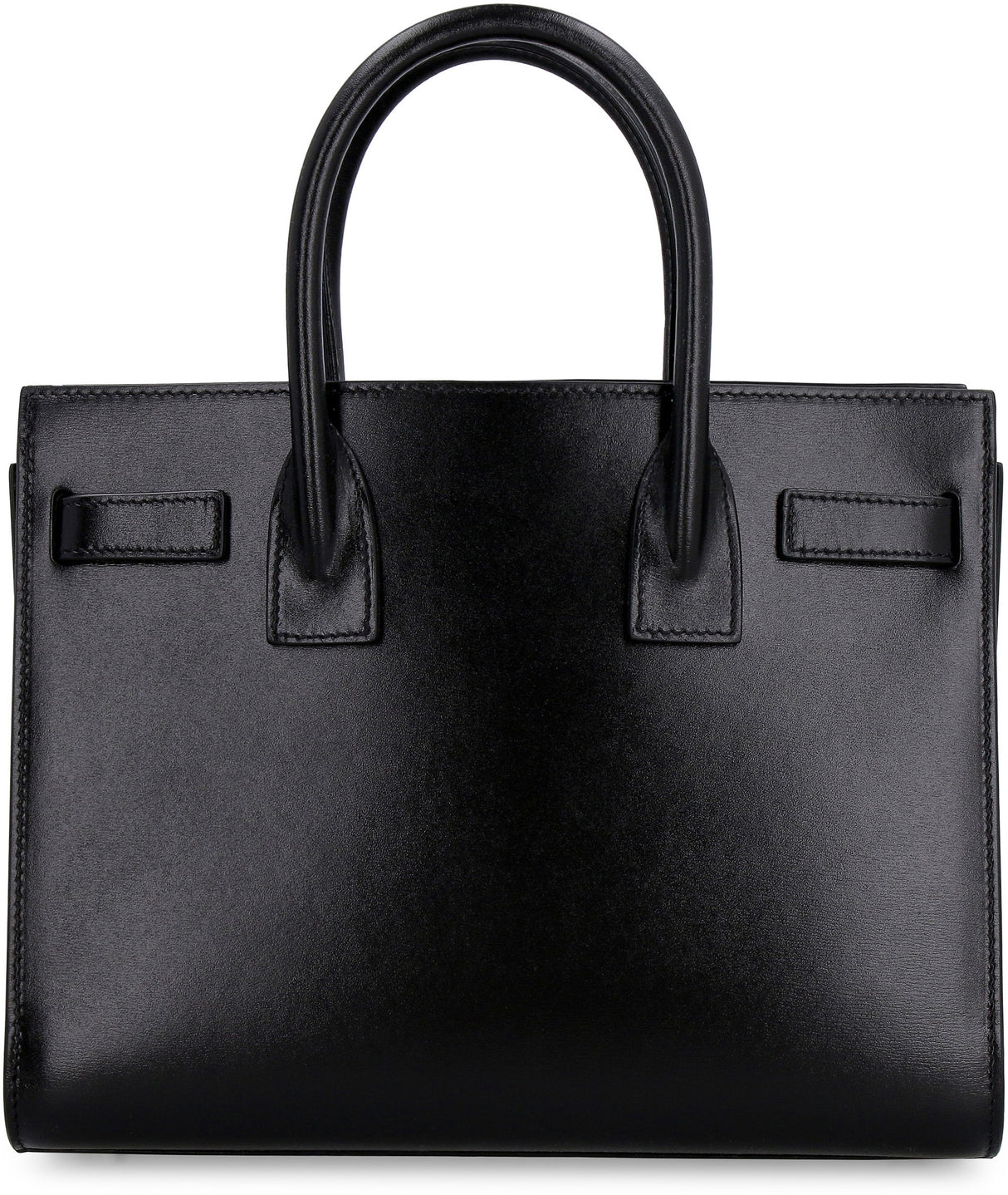 SAINT LAURENT Classic Black Leather Tote Bag for Women - SS23 Collection