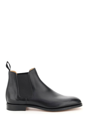 أحذية جلدية سوداء فاخرة للرجال من JOHN LOBB لموسم FW21