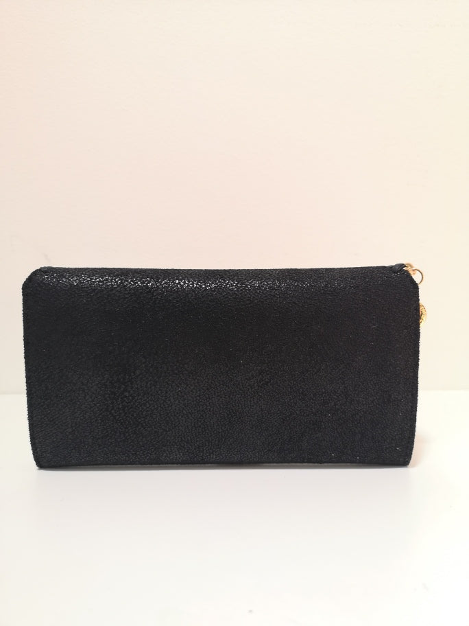 STELLA MCCARTNEY Black Continental Wallet for Women