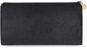 STELLA MCCARTNEY Black Continental Wallet for Women