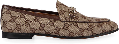 GUCCI Chic Canvas Loafers with Horsebit Detail - 1cm