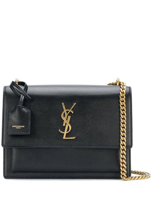 SAINT LAURENT Elegant Sunset Chain Wallet