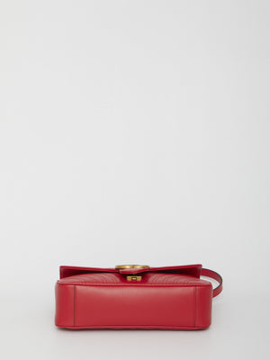 GUCCI Stylish Red Leather Shoulder Handbag for Women | FW23 Collection