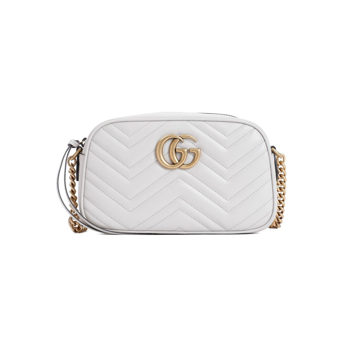 GUCCI Mini Marmont Matelassé Leather Shoulder Bag W:9.5in H:5in D:2.8in