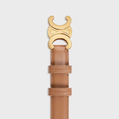 CELINE Medium Taurillon Leather Belt