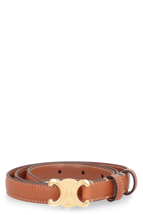 CELINE Mini Triumph Leather Belt