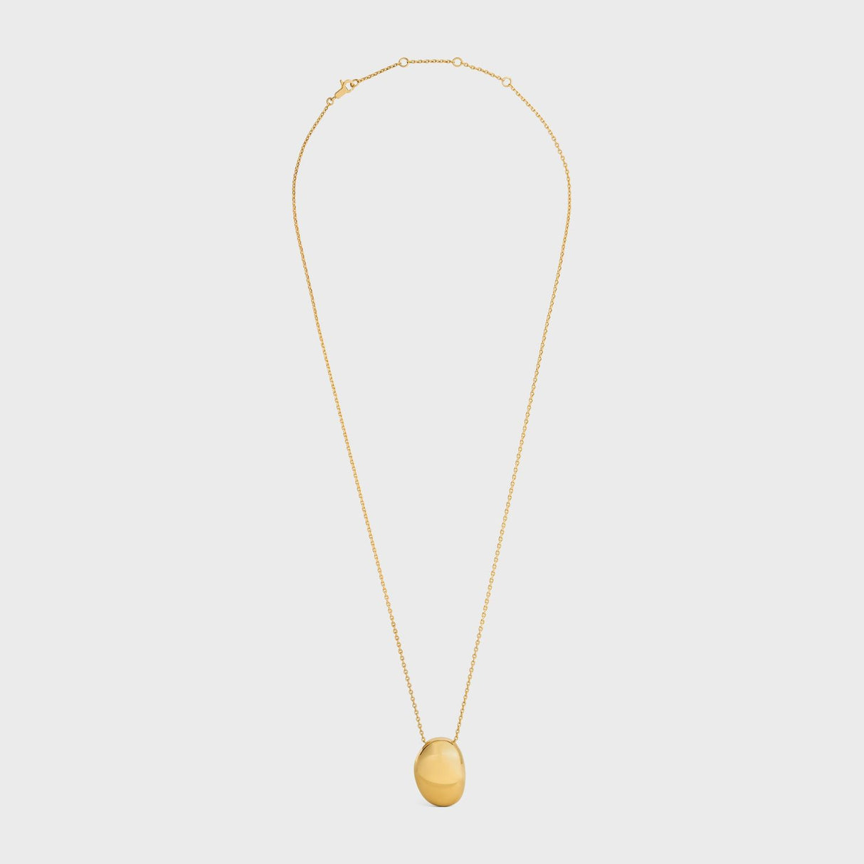 CELINE Abstract Pebble Necklace