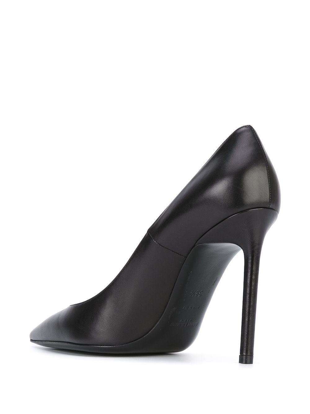 SAINT LAURENT Sleek Black Heels for the Trendy Woman