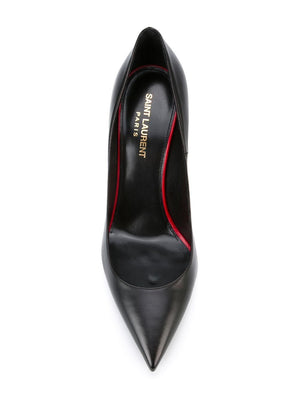 SAINT LAURENT Sleek Black Heels for the Trendy Woman