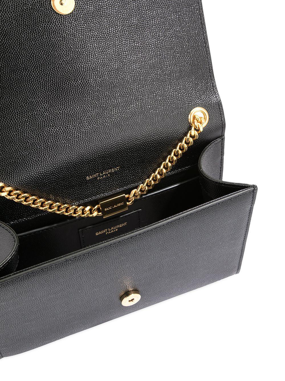 SAINT LAURENT Mini Leather Shoulder Handbag