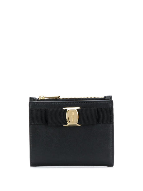 Ferragamo Mini Bow Compact Wallet