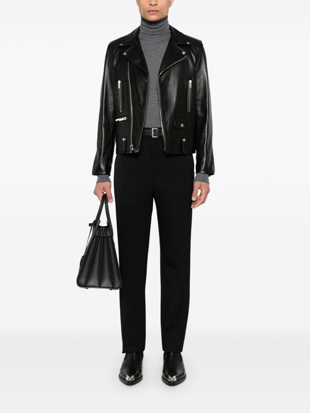 SAINT LAURENT Luxury Rebel Motorcycle Jacket