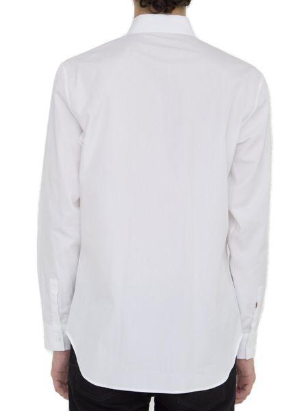 DIOR HOMME White Hand-Written Shirt from 1947 Collection