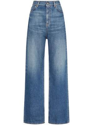 VALENTINO 2024 Women's Blue Denim Jeans for a Timeless Fashion Statement