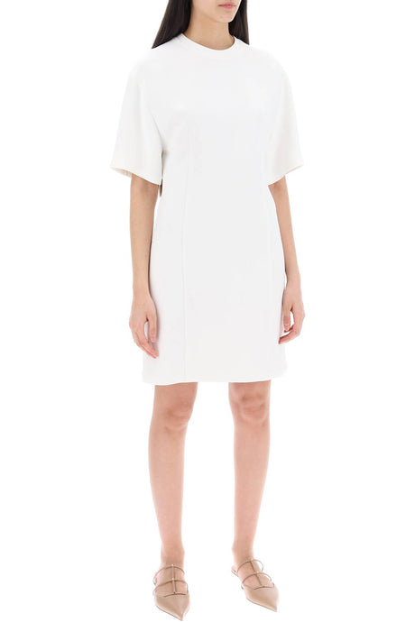 VALENTINO GARAVANI Structured Couture Mini Dress in White for Women | L'École of Valentino | SS24