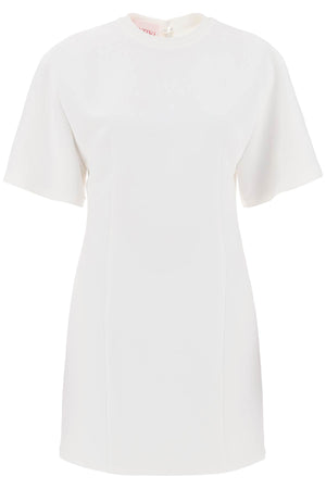 VALENTINO GARAVANI Structured Couture Mini Dress in White for Women | L'École of Valentino | SS24