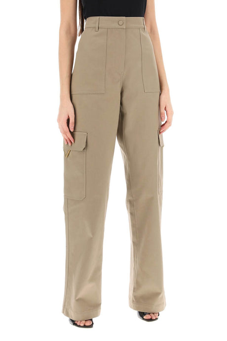 VALENTINO GARAVANI Utility Cargo Pants - Beige