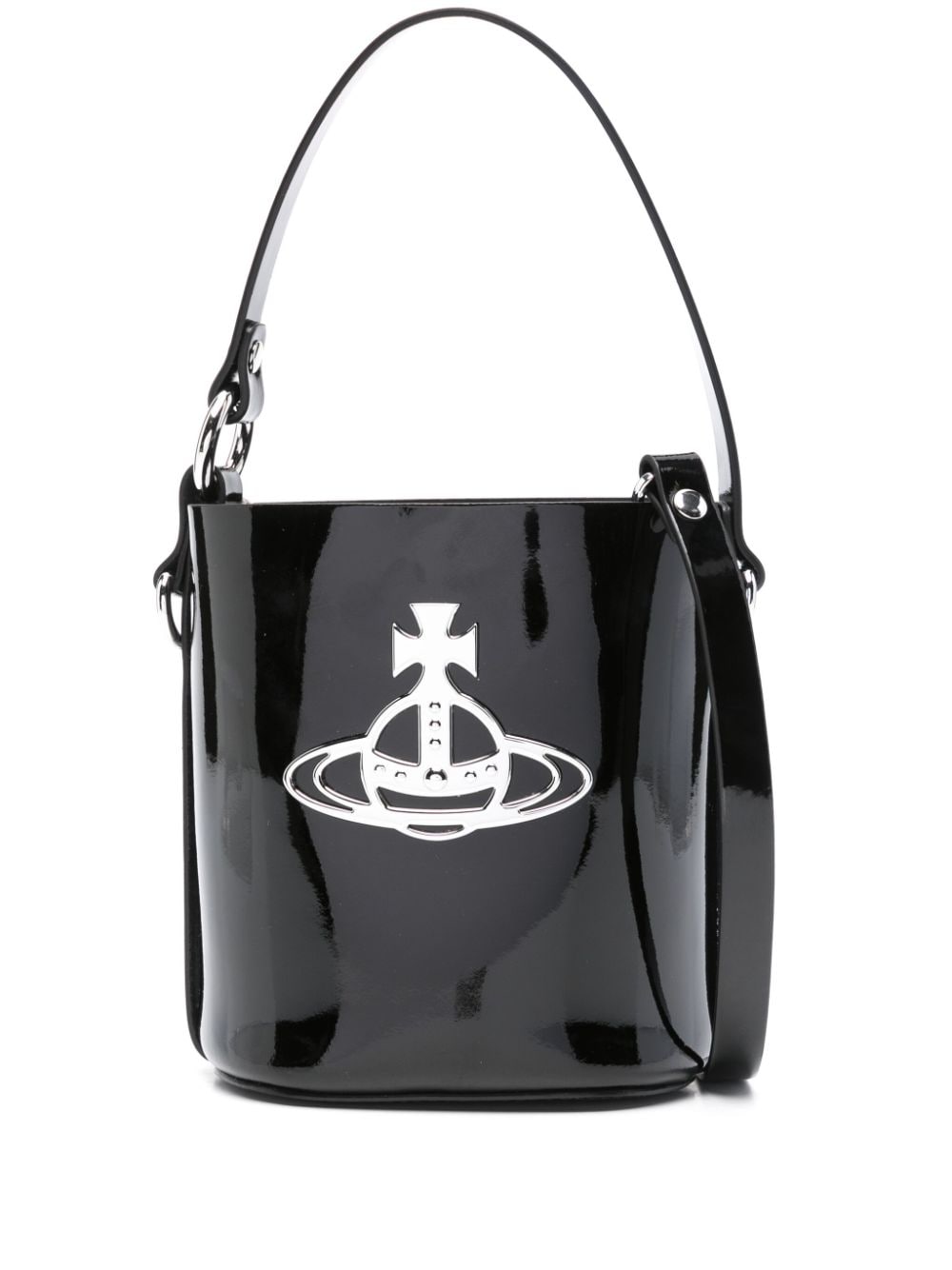 VIVIENNE WESTWOOD Daisy Leather Bucket Handbag