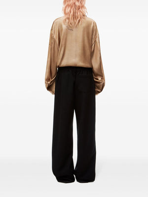 ALEXANDER WANG Elegant Track Pants with Signature Tape Detail