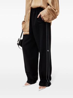 ALEXANDER WANG Elegant Track Pants with Signature Tape Detail