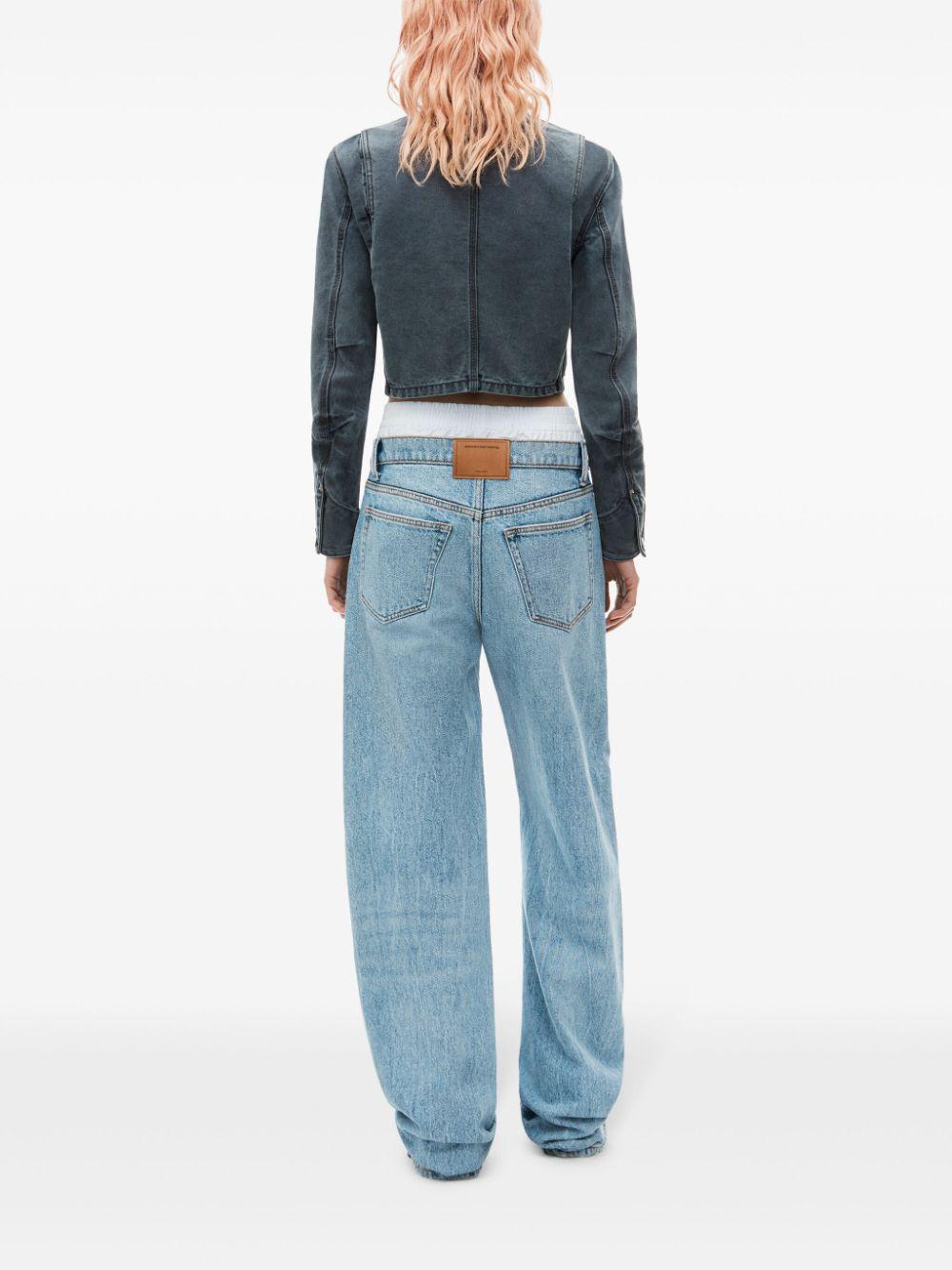 ALEXANDER WANG Urban Boxer-Banded Balloon Jeans