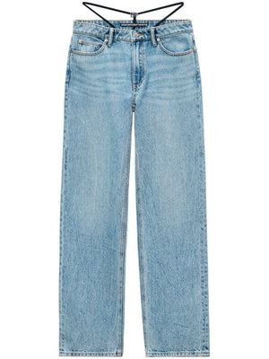 ALEXANDER WANG Jeans WITH PRE-STYLED THONG