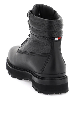 حذاء المشي الرجالي برباطات - جلد أسود قابل للطرد - FW23