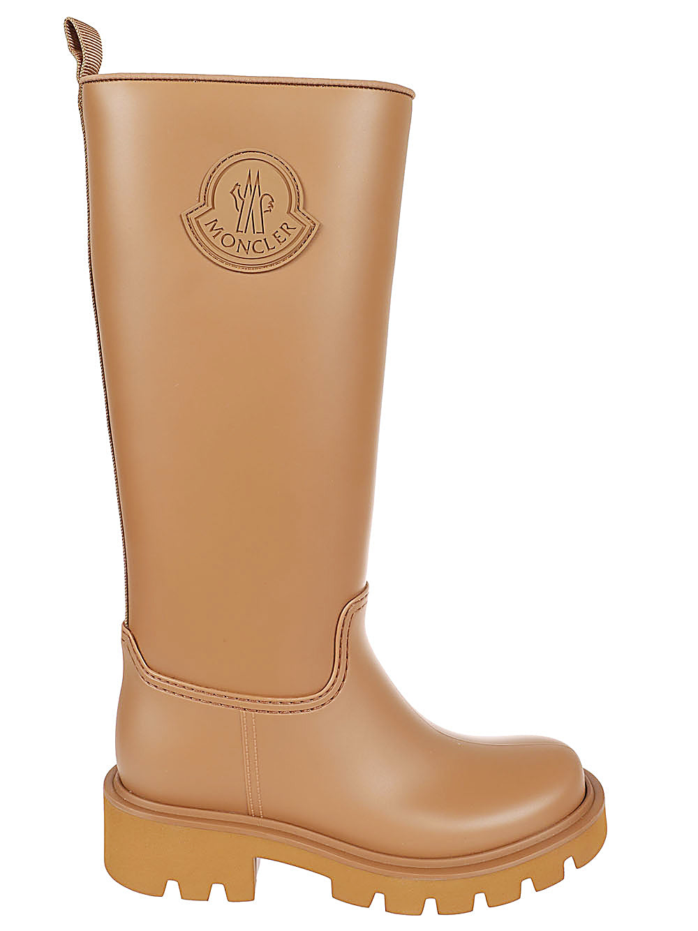 MONCLER Knee-High Minimalist Rain Boots for Women