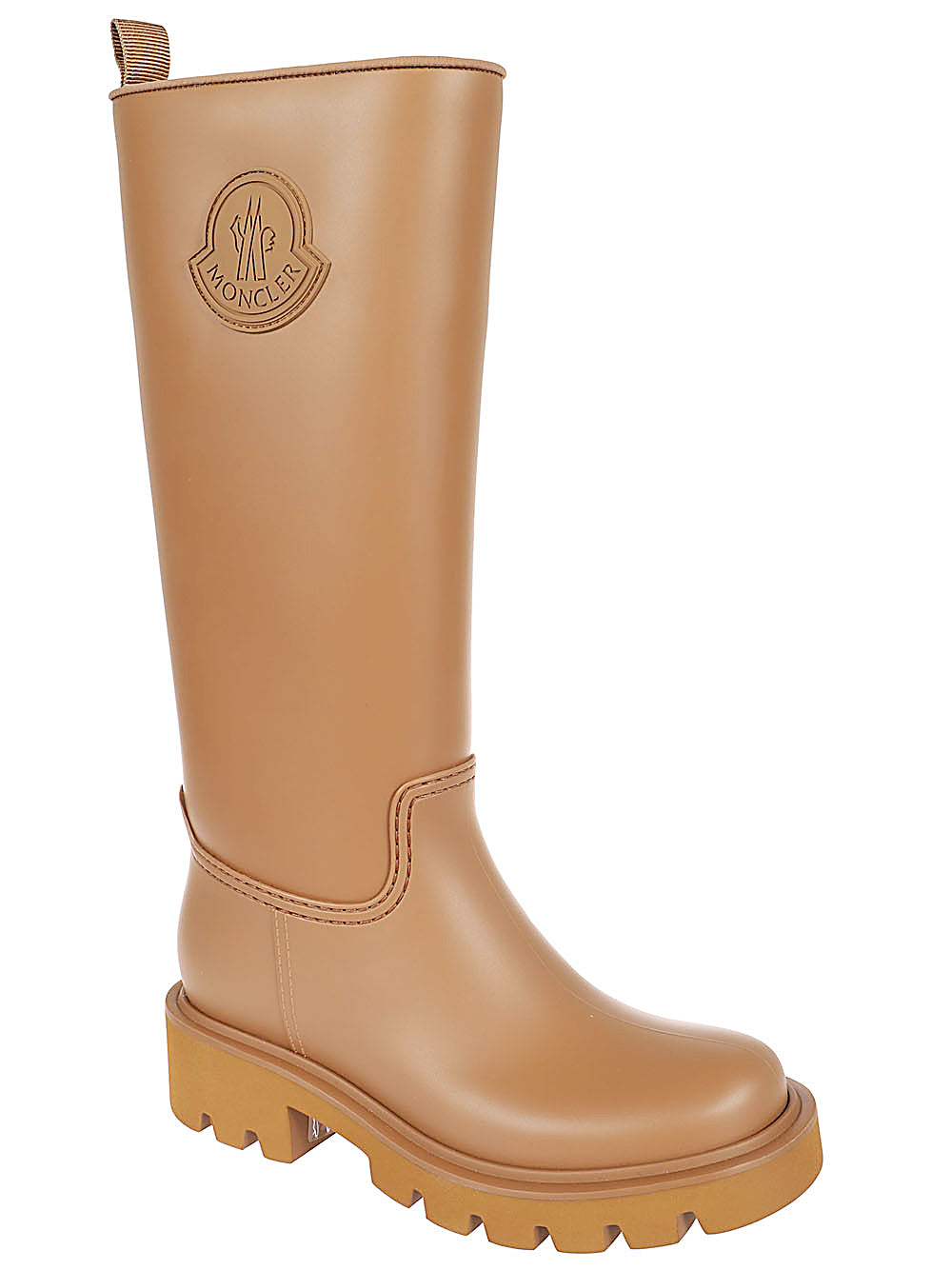 MONCLER Knee-High Minimalist Rain Boots for Women