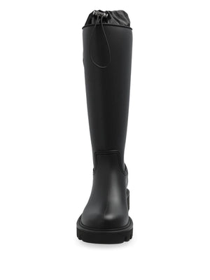 MONCLER Chic High-Top Rain Boots