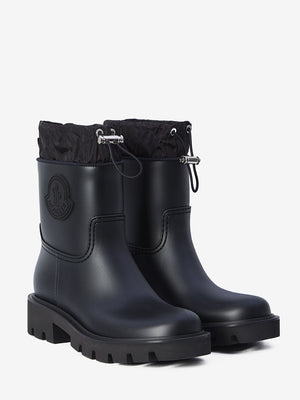 MONCLER Chic All-Weather Mini Rain Boots with 4cm Heel