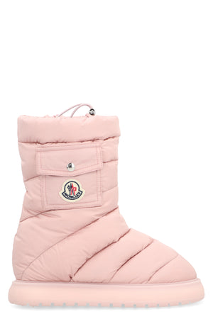 MONCLER Pink Drawstring Nylon Boots for Women - FW23 Collection