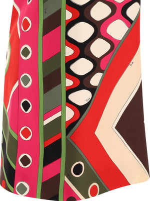 EMILIO PUCCI Vivara-Print Silk Mini Dress